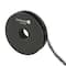 3/16" x 4yd. Metallic Black Tinsel Twist Ribbon by Celebrate It® Halloween